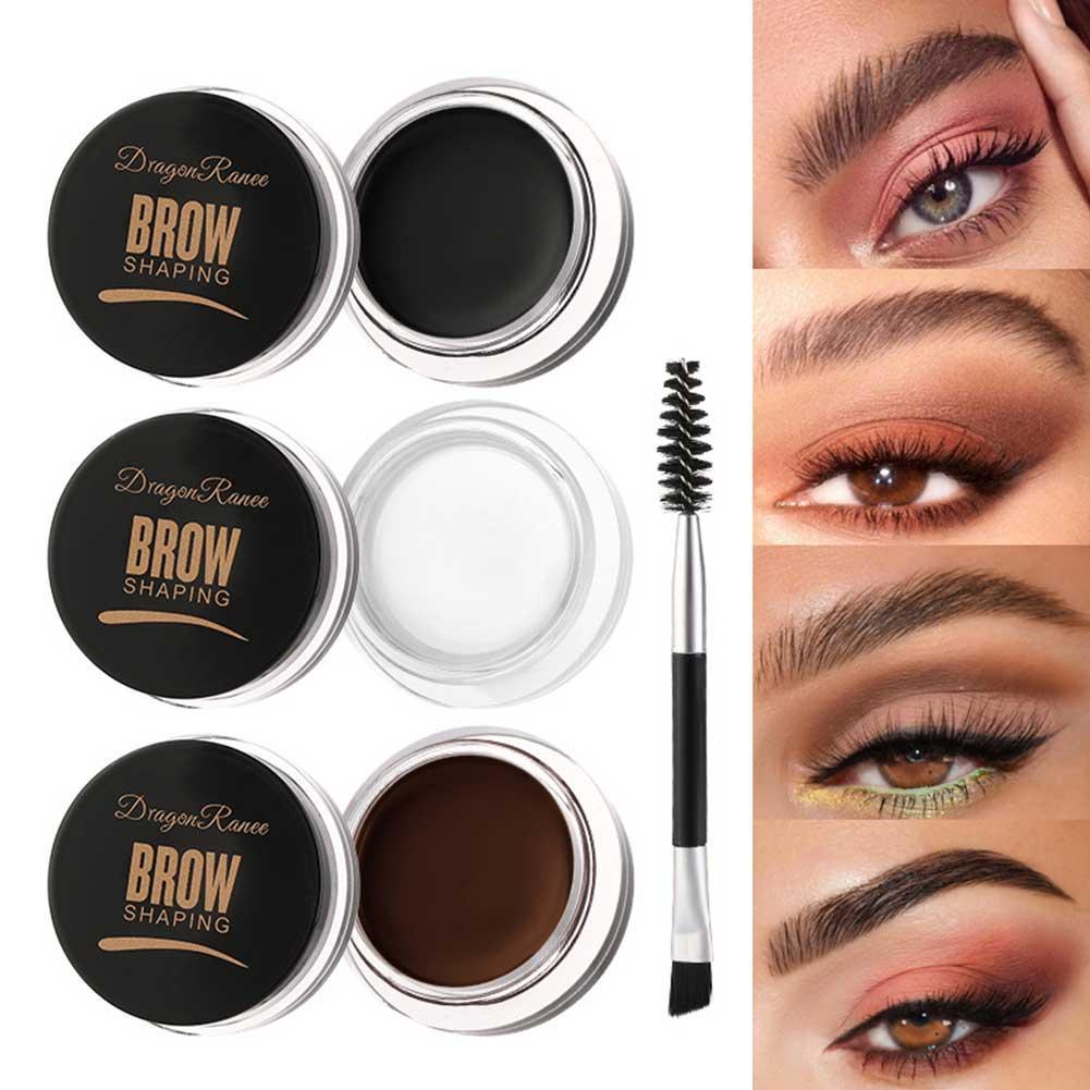 Blush Brush Kabuki - Augenbrauen-Styling-Kleber, Pomade, Augenbrauen-Styling, Seife, Brauen, Gel,