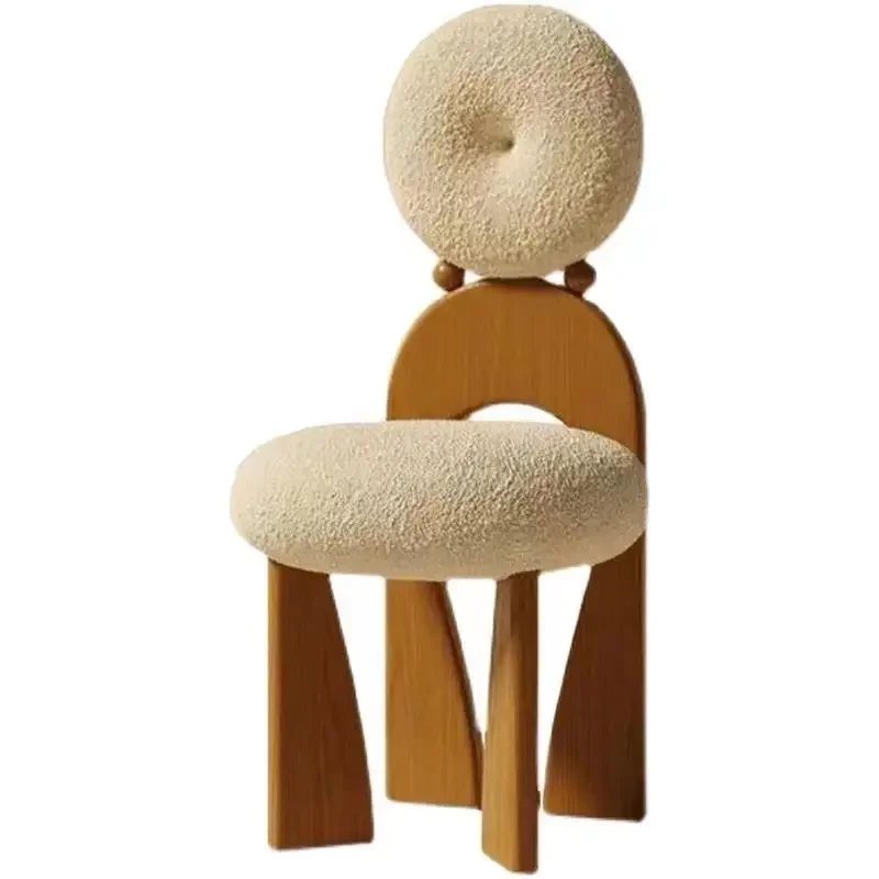 Beauty Makeup Chair - Home Back Esszimmerstuhl Schlafzimmer Make-up Hocker