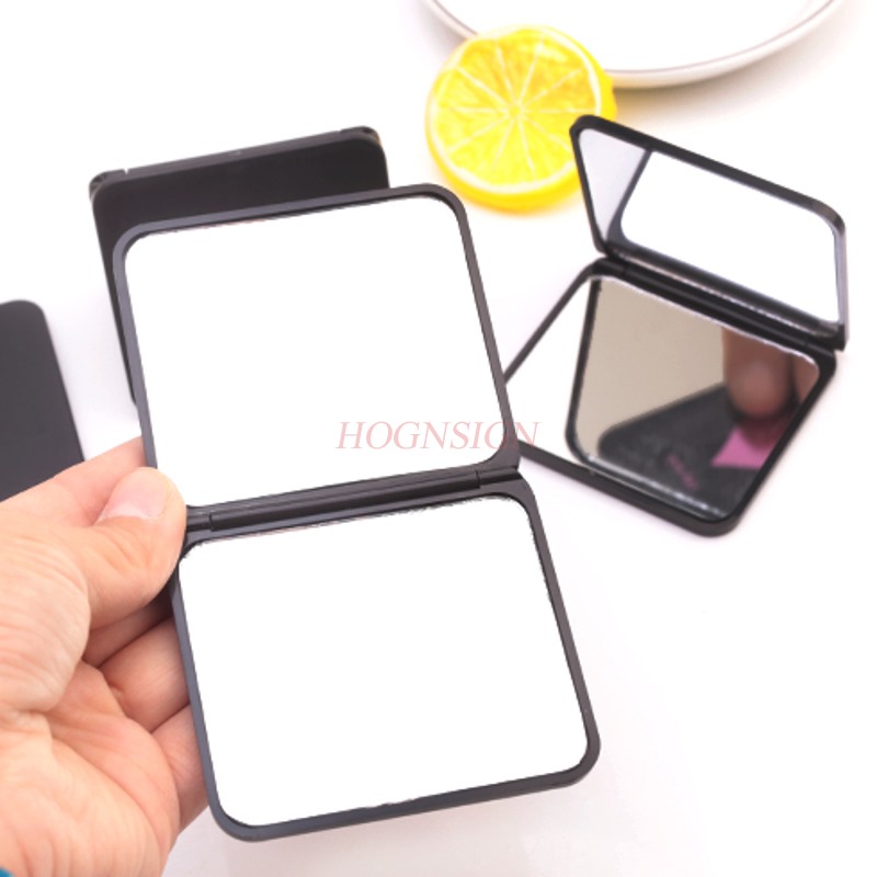 Beauty Makeup Sale - Kleiner Spiegel, tragbar, doppelseitig, Klappspiegel, Schönheits-Make-up,