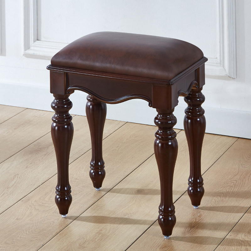 Beauty Makeup Chair - Amerikanischer Schminkstuhl, europäischer Schminktischhocker, chinesischer klassischer