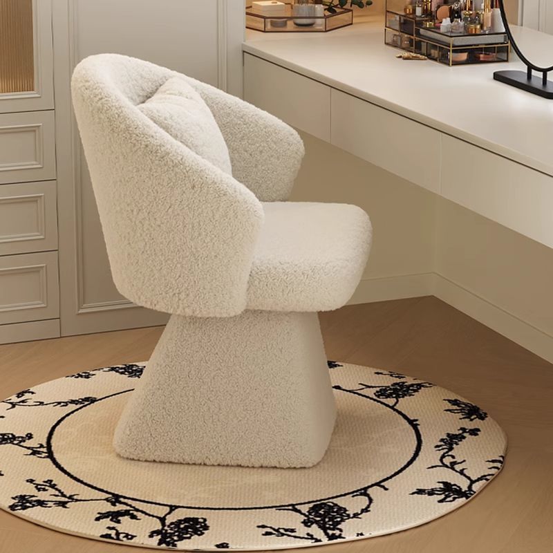 Beauty Makeup Chair - Schminktischstuhl, Drehbarer Make-up-Hocker, Prinzessinnen-Schlafzimmerstuhl, Luxuriöser Nagelstudio-Stuhl,