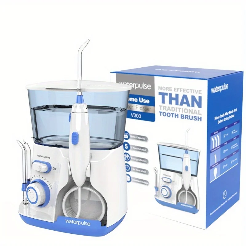 Micellar Water Cleanser - Waterpulse V300 Elektrischer Wasserflosser Hochdruck-Munddusche zur