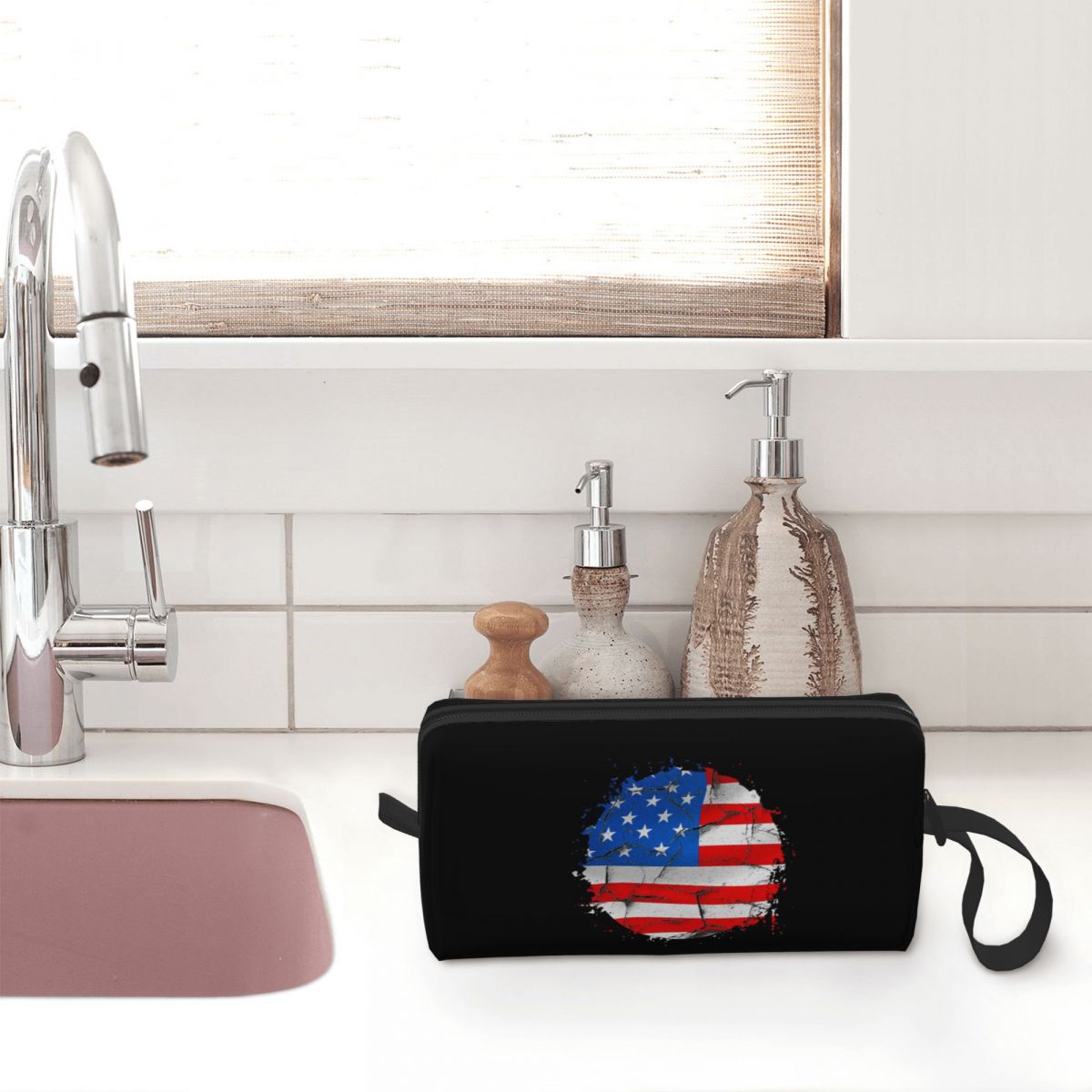 Make-up-Tasche mit amerikanisc – Beauty Makeup Usa Bewertung und Preis