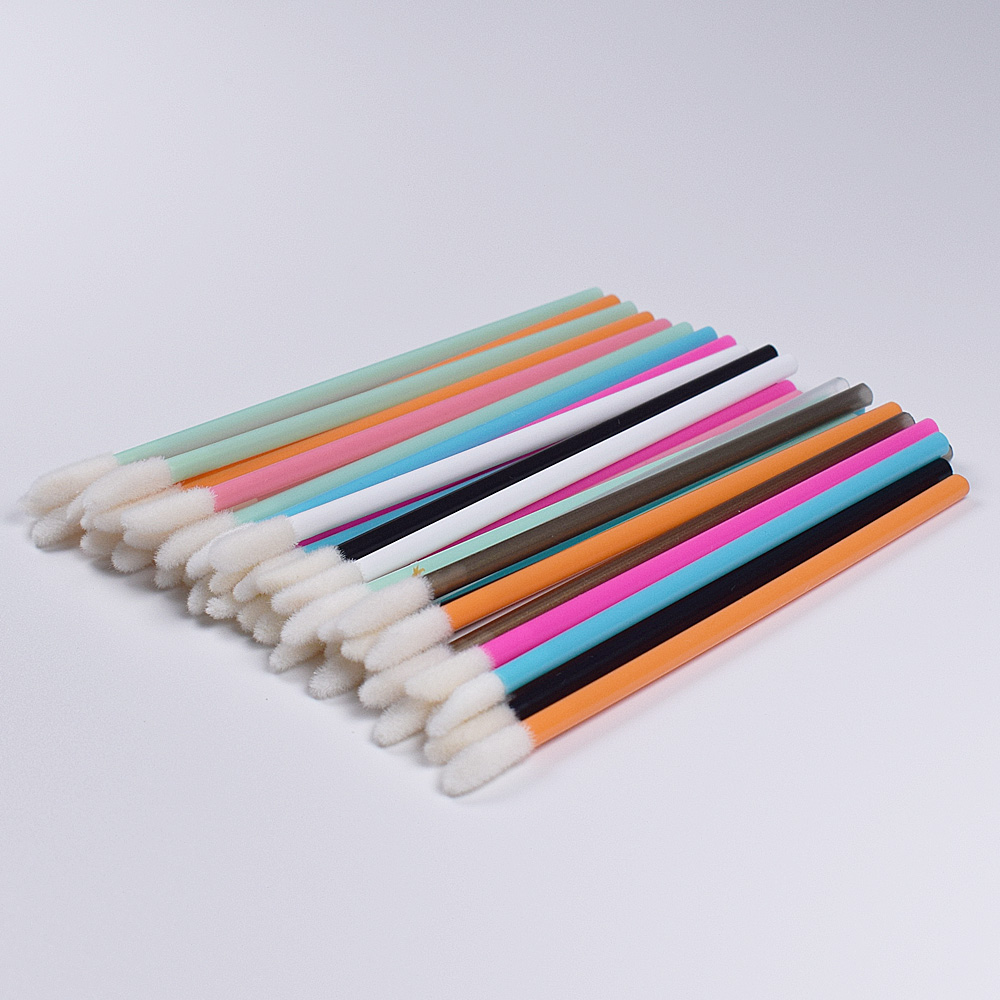 50Pcs Einweg Lippen Pinsel Wim – Blush Brush Kabuki Bewertung und Preis