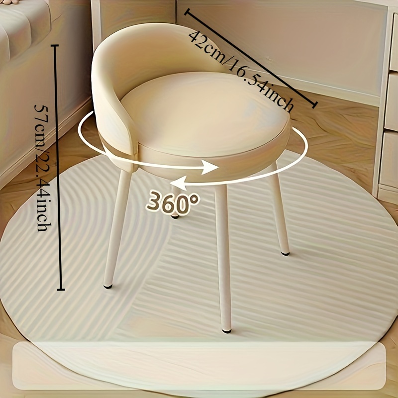 Modischer cremefarbener Racing – Beauty Makeup Chair Bewertung und Preis